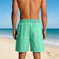 thumbnail image 3 of Paiwinds Men's Cargo Shorts with Zipper Pockets Nylon Elastic Waist Drawstring Casual Work Sports Shorts, 3 of 9