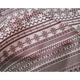 thumbnail image 4 of oneOone Tissu Tabby en Soie Vin Matériau de Couture Tribal Aztèque Tissu Imprimé au Mètre 42 Pouces de Large, 4 of 4