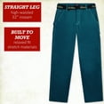 thumbnail image 2 of Dickies Womens Work Pants - High Waist Women Carpenter Pants Relaxed Fit with Belt & Utility Pockets, 2 of 7
