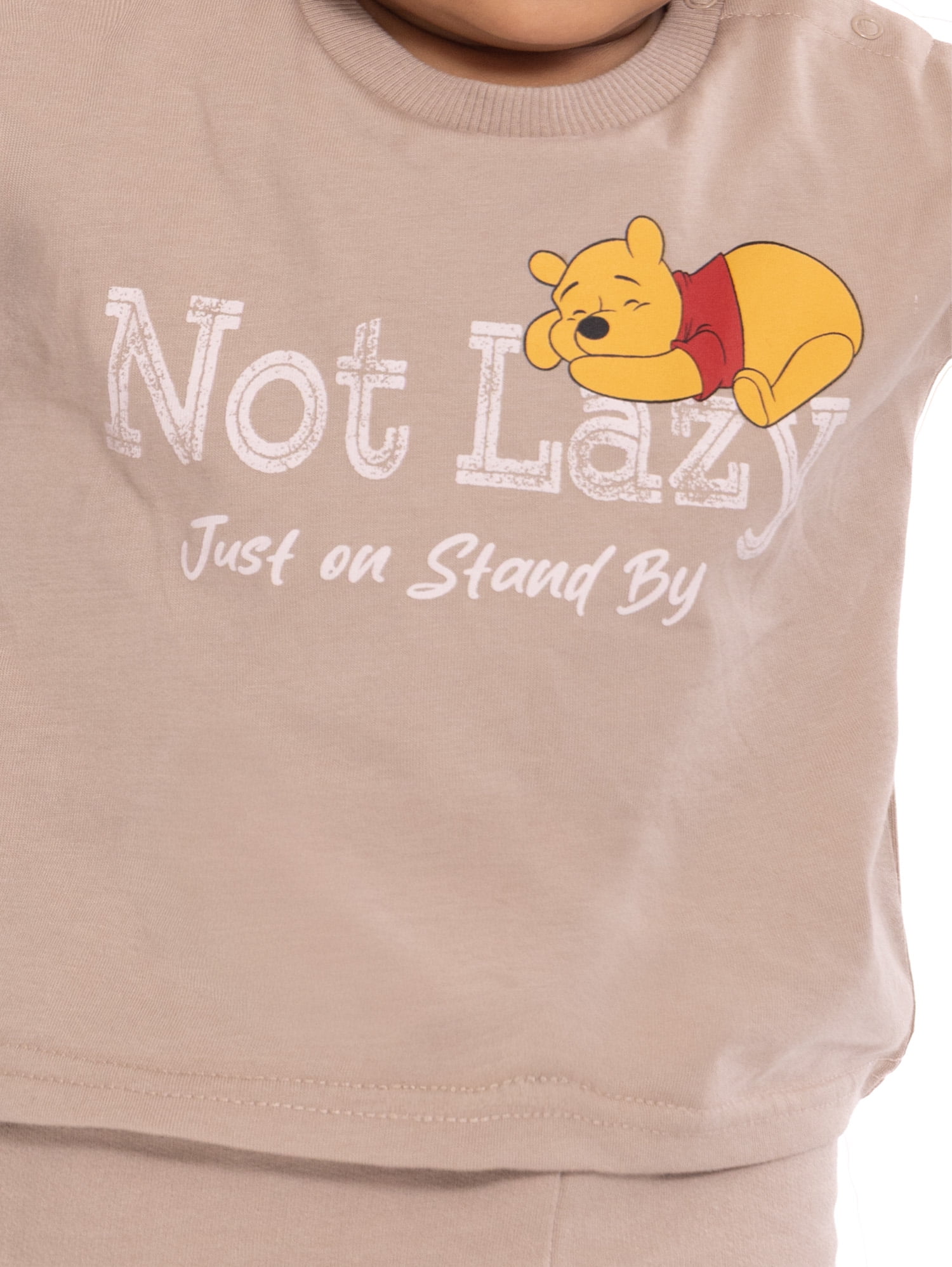 Winnie the Pooh Baby Boys' Short Sleeve Graphic Tee and Shorts Set, 2-Piece, Sizes 0/3M-24M