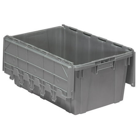 Akro-Mils Attached Lid Container
