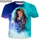 thumbnail image 3 of Nueva camiseta de hip hop para hombres/mujeres cantante Beyonce 3D camisetas impresas casual estilo Harajuku camiseta streetwear tops, 3 of 4