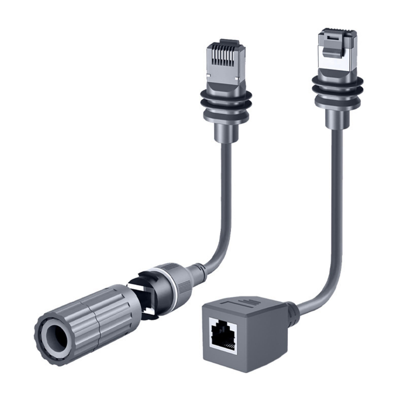 TAPDRA Ethernet Cables IP68 Waterproof Dish & Router Set 1200Mbps High Speed Plug and Play for Gen 3