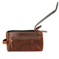 thumbnail image 3 of Neceser Komalc Premium de piel de búfalo, kit Dopp de viaje, 3 of 9