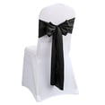 thumbnail image 1 of 20Pcs Satin Chair Sashes Bow sash for Wedding Birthday Party, Graduations, Chair Sashes Banquets Chair Decorations, 1 of 6