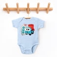 thumbnail image 3 of Leo the Truck Leo Name Distressed - Baby Short Sleeve Graphic Bodysuit, 3 of 3
