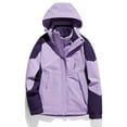thumbnail image 6 of Taqqpue Women's Plus Size Waterproof Ski Jacket Warm Winter Outdoor Insulated Snow Jacket Coat Thick Mountain Suit Windbreaker Hooded Raincoat Rain Jacket Fleece Lined Winter Coat for Women and Men, 6 of 6