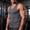 Gray, variant on Men'S Summer Sleeveless High Stretch Sports Vest Top, Quick Drying Fitness Training Vest