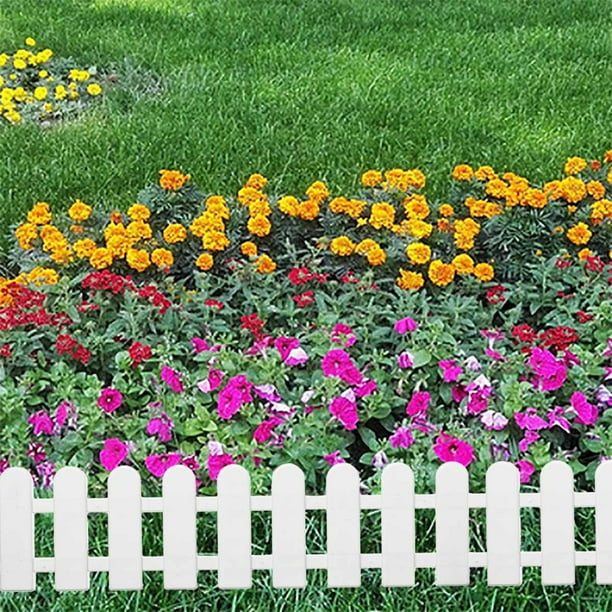 8/16 Pack 13.3 /26.7 FT long White Flexible Plastic Garden ...