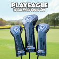 thumbnail image 2 of Funda para palos de golf de PU con protector de caja de etiqueta Azul Sunnimix, 2 of 8