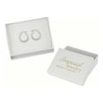 thumbnail image 3 of Arete Para Mujer Inflado De Plata Ley 925 Pulido De 15 Mm, 3 of 3