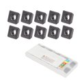 thumbnail image 1 of Insertos De Torneado De Carburo, Reemplazo De Inserto De Carburo Indexable Resistente A Altas Temperaturas Corte Rápido Preciso Para Metal ANGGREK Otros, 1 of 8