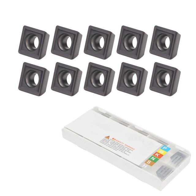 Insertos De Torneado De Carburo, Reemplazo De Inserto De Carburo Indexable Resistente A Altas Temperaturas Corte Rápido Preciso Para Metal ANGGREK Otros