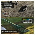 thumbnail image 2 of Lawn Leveling Rake – 24" Steel Handle Yard Leveler, Lawn Level Tool for Creating a Flat Surface - Works for Soil, Dirt, Topdressing and Ground, 2 of 4