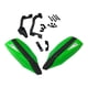thumbnail image 2 of Paramanos de motocicleta, protectores de freno, resistentes al viento, ligeros, de alta resistencia. Verde, 2 of 8