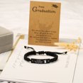 thumbnail image 4 of 2025 Graduation Gifts for Him Inspirational Graduates Braided Bracelet Class Of 2025 High School College Graduation Gifts for Teen Teenage Men, 4 of 6