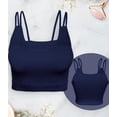 thumbnail image 4 of Pack 2 Crop Top Dama Blusa Gym Bralette Ombliguera Mujer Fin LOLE Crop Top, 4 of 5