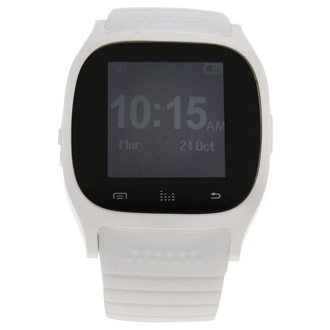 Smart watch white strap hotsell