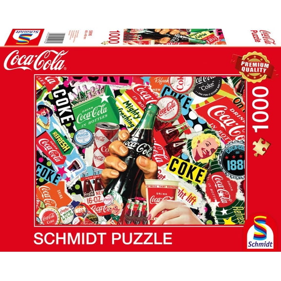 Schmidt Puzzle 1000 pcs No 59916 Coca Cola is it,