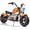 Orange, variant on Akaber Kids Electric Dirt Bike, 24V Mototec Ride On Motorbike for Ages 8-14, 250W Kids Motorcycle up to 12.5 MPH, 10 Miles Range
