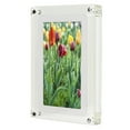 thumbnail image 1 of 7 Inch Acrylic Video Picture Frame, 4GB 1024x600 Digital Picture Frame With HD LCD Display, 1500 MAh Motion Video Frame For  Desk Decoration, 1 of 8