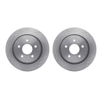 Dynamic Friction Company Rear Brake Rotors 6002-54083