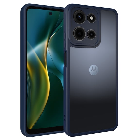 UUBOXS for Motorola Moto G 5G 2025 / Moto G 2026 / Moto G Play 2026 Case, Military Grade Drop Protection, Heavy Duty Translucent Frosted Shockproof Protective Cover, Blue