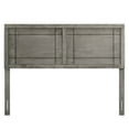 thumbnail image 4 of Modway Archie Queen Modern Rubberwood and MDF Headboard in Gray, 4 of 10