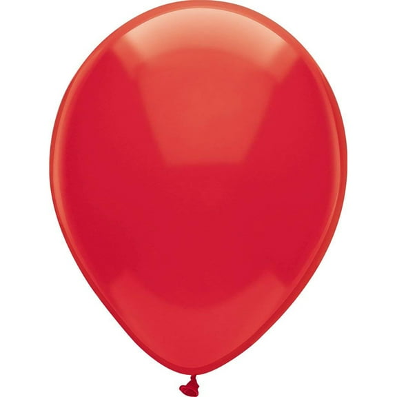 72 Real Red Latex Balloons 12"
