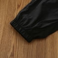thumbnail image 6 of Cethrio Boys Cargo Pants Size 10-12, Relaxed Fit Elastic Bottom Casual Multi-pocket Summer Joggers Black, 6 of 6