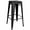 Black, variant on AmeriHome Indoor/Outdoor 30 inch Metal Bar Stool
