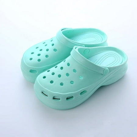 

HOLXI 2024 Unisex Classic Garden Clogs Shoes Slippers for Women Men Non-Slip Sports Sandals Breathable Indoor Outdoor Slippers