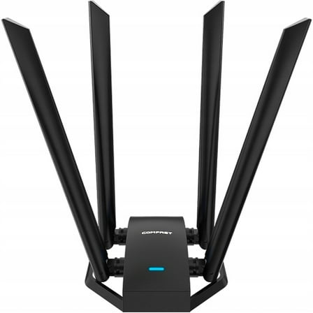 Wireless USB network adapter without driver, 1.2 m extension cable, WiFi receiver