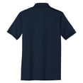 thumbnail image 6 of Yellow Rooster Men's Core Blend Jersey Knit Polo Deep Navy 5XL, 6 of 6