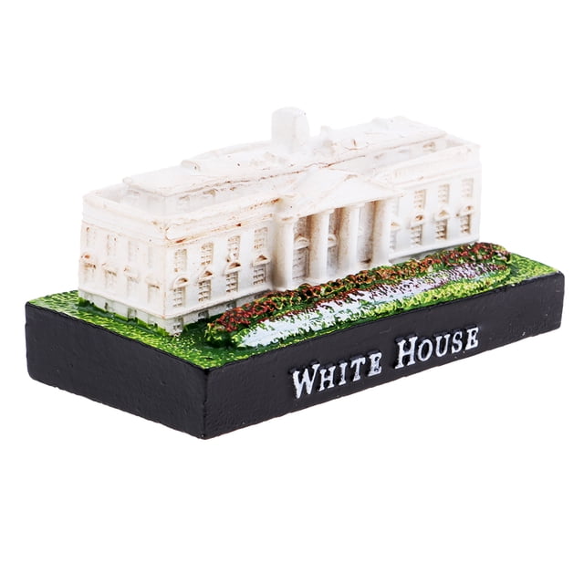 Disposición de Del Modelo de Bnca Del Del para Del Paisaje Del Diorama Hugo Estatuilla de resina de la casa blanca