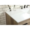 thumbnail image 4 of Elegant Decor Eugene 48" Aluminum MDF Single Bathroom Vanity in Natural Oak, 4 of 8