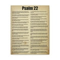thumbnail image 3 of Scripture Walls Psalm 22 God's Help Bible Chapter Canvas Christian Wall Art Ready to Hang Unframed, 3 of 13