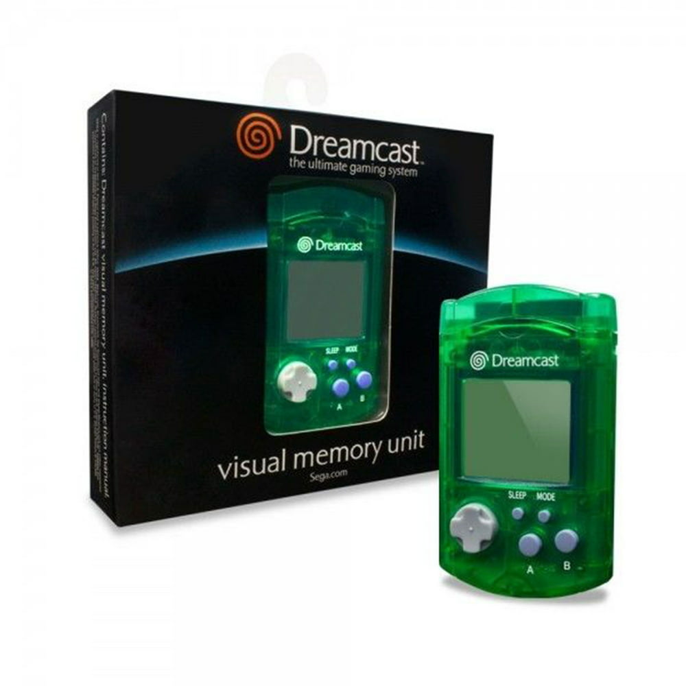 Visual Memory Unit Vmu For Sega Dreamcast Green