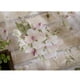 thumbnail image 5 of Cortinas transparentes con diseño de orquídeas, modernas, de gasa, decorativas, para el hogar y la sala de estar (rosa, barra de cortina)., 5 of 6