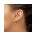 thumbnail image 3 of Boucles d'Oreilles Pendantes en Argent Sterling Poli, 3 of 4