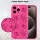thumbnail image 5 of Funda de teléfono MZELQ de silicona con diseño floral de girasol para iPhone 15 Pro Max, 5 of 6