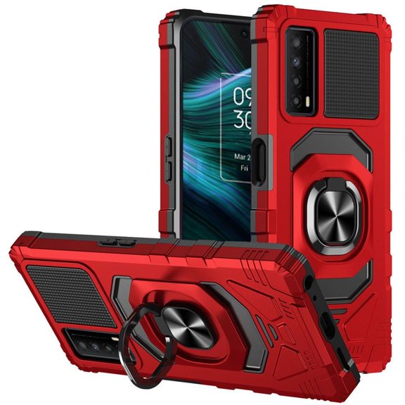 Bemz Heavy Duty Series Protection Case for TCL Stylus 5G - Red