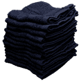 thumbnail image 2 of 12 Pack 12 x 12 100% Cotton Washcloth Rags | Spa Face Gym Bath | Navy Blue, 2 of 8