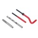 thumbnail image 5 of Herramienta de reparación de roscas M8x1.25 Kit de insertos roscados helicoidales de acero de alta velocidad Universal para reparaciones de motores de automóviles Rojo, 5 of 10