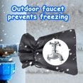 thumbnail image 3 of 3 Pcs Faucet Cover Faucet Free-ze Protection For Faucet Outdoor Faucet Socks, 3 of 5