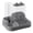 Gray, variant on NovaStitch Automatic Pet Feeder Double Bowl Dry Food and Water Dispenser for Dogs Cats Gravity Fed Set for Home Travel - Gray