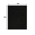 thumbnail image 3 of Black Suede Acid Free 16x20 Backing Board - Uncut Photo Mat Board - 10 Sheets, 3 of 3