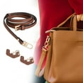 thumbnail image 2 of Correa de Monedero para bolso de mano Sunnimix correa de hombro Duradera Color marrón, 2 of 8
