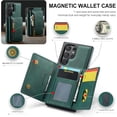 thumbnail image 3 of for Samsung Galaxy S22 Ultra Phone Protective Case, Magnetic Detachable Card Holder, Wireless Charging Back Cover, Soft Lining Outer Shell Compatible with Magsafe, Coin Purse with Stand, 3 of 7