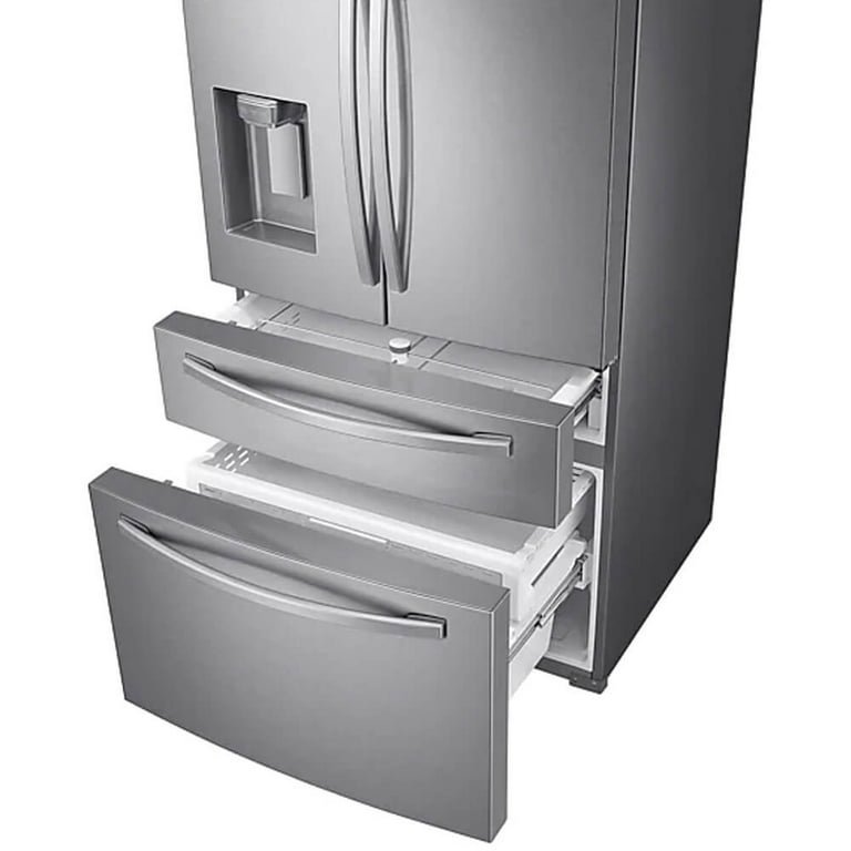  SAMSUNG RF28R7201SR 28 Cu. Ft. Stainless 4-Door French Door  Refrigerator : Appliances